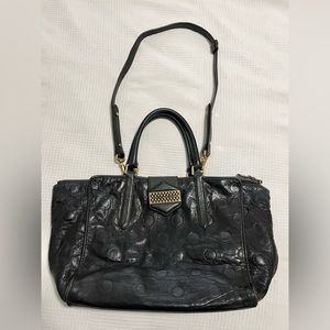 Marc by Marc Jacobs black leather cross body purse bag